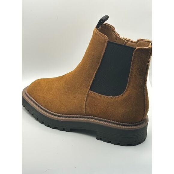 Sam Edelman Other - Sam Edelman Laguna Frontier Girls Brown Suede Chelsea Boots H26800L203 Size 3